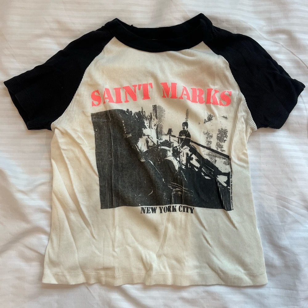 brandy melville baby tee
